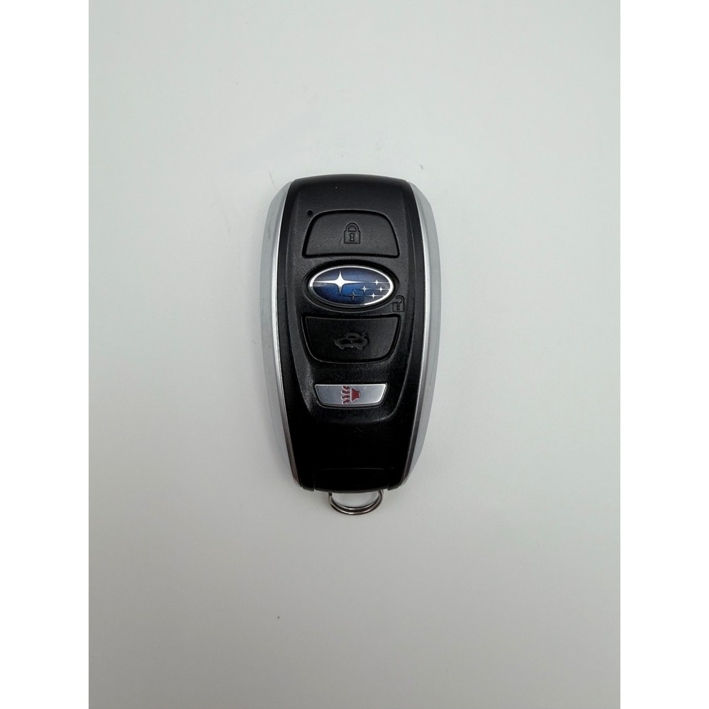 Subaru 2017-2023 4 Button Smart Key Fob Remote HYQ14AHK Denso 14AHK Black Silver